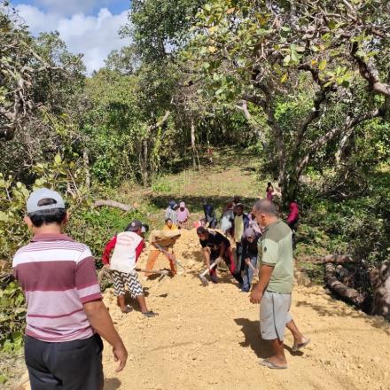 Pembuatan Jalan Akses TPA